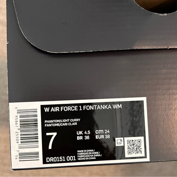 Nike Air Force 1 Low Fonktanka - Size 7 - Picture 9 of 10